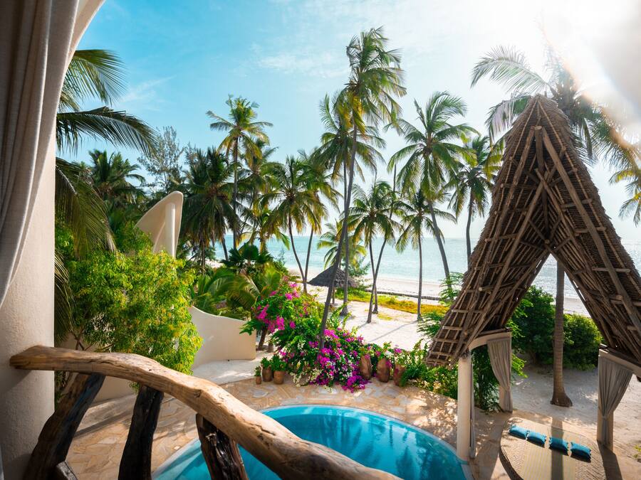 Presidential Villa, 2 Bedrooms, Ocean View, Beachfront | Beach/ocean view