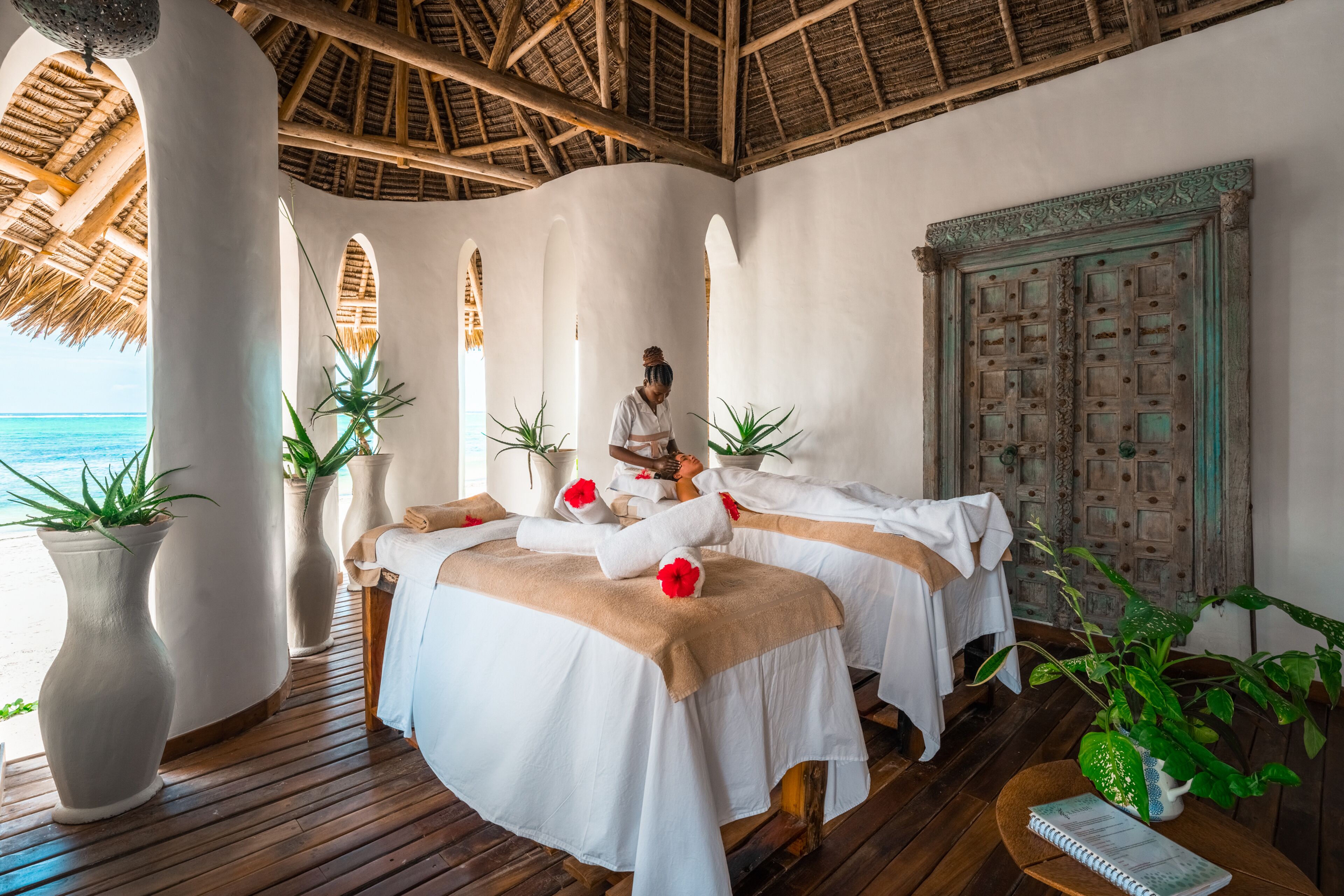 Salas para tratamentos a dois, tratamentos corporais