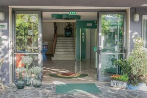 Interior entrance