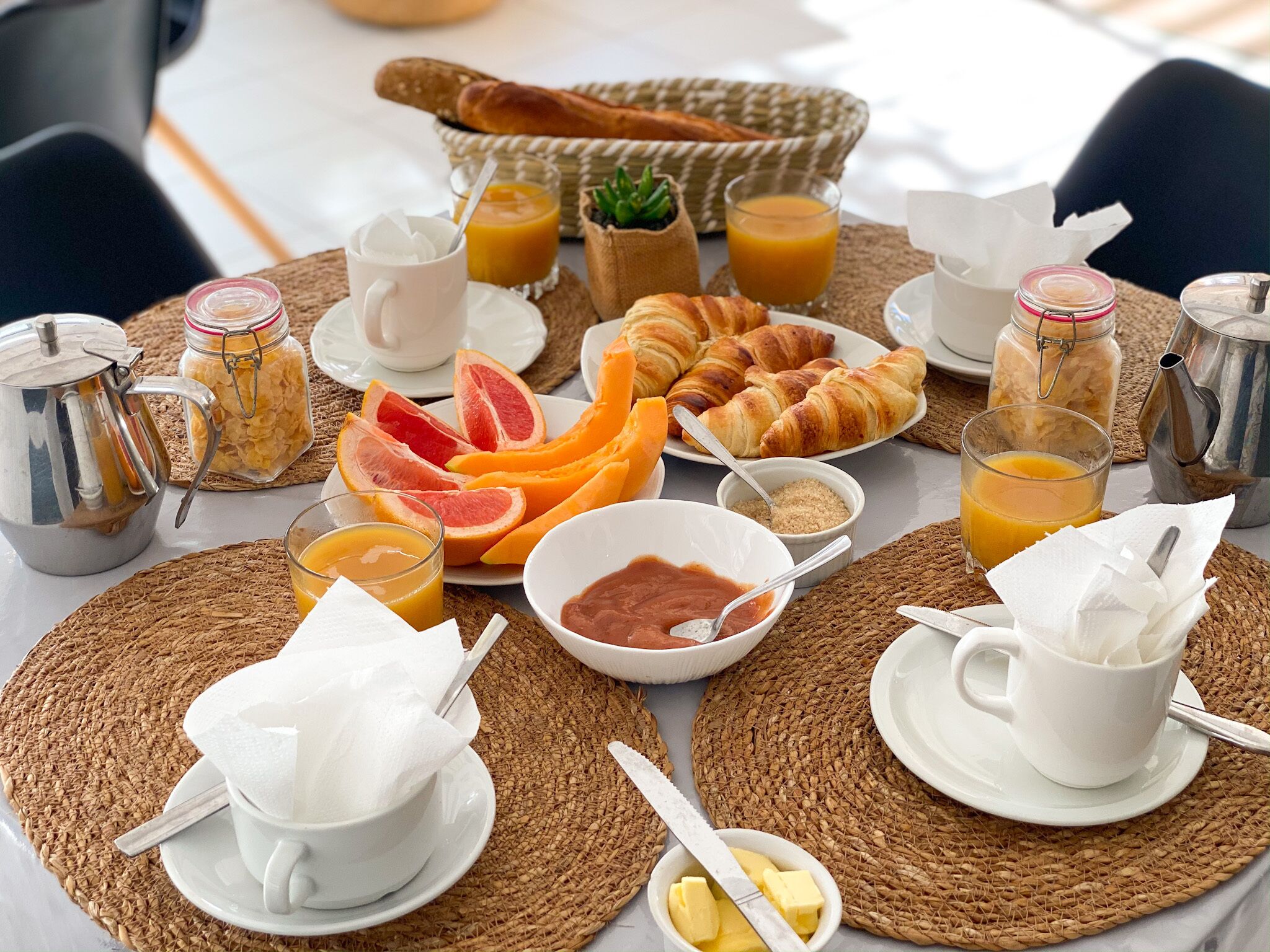 daily continental breakfast (eur 10 per person)
