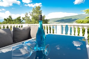 Apartment, Terrace, Sea View (A4) | Balcony - Apartmani Robi i Kristina (Benkovac)