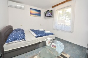 Studio, Terrasse, Meerblick (S1) | Bügeleisen/Bügelbrett, kostenlose Babybetten, kostenlose Zustellbetten