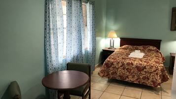 Basic Room, 2 Double Beds, Non Smoking | Individually decorated, individually furnished, bed sheets