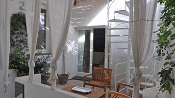 Departamento, 3 habitaciones, vista al mar (Libeccio) | Terraza o patio