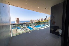 Leilighet, 3 soverom, sjøutsikt (6) | Utsikt mot strand/hav