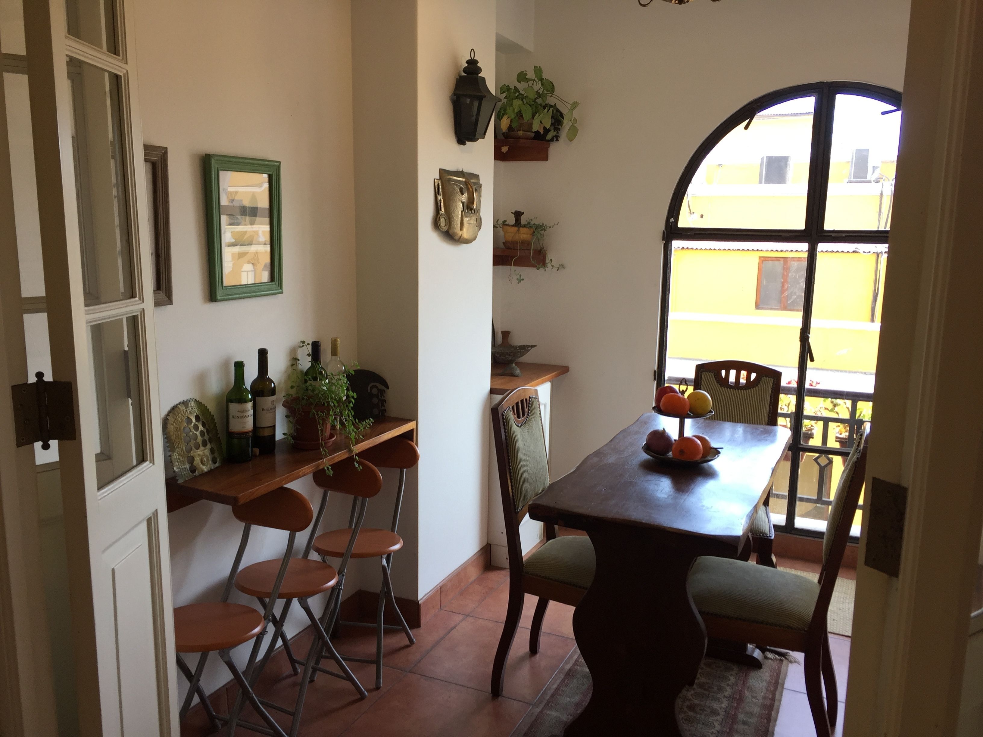 Apartamento clássico (608) | Opções para refeição no quarto