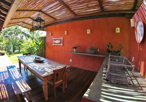 Aire de pique-nique/barbecue