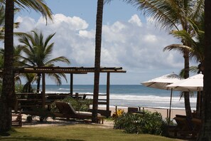 Beach nearby, beach yoga