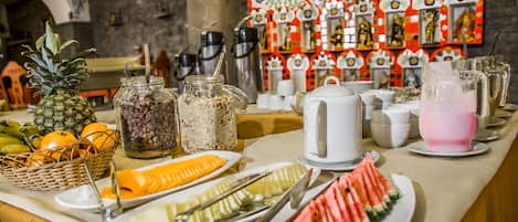 Petit déjeuner continental compris tous les jours