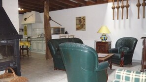 TV, fireplace, foosball, books - THE THREE HOUSES gîte vert (Osse-En-Aspe)