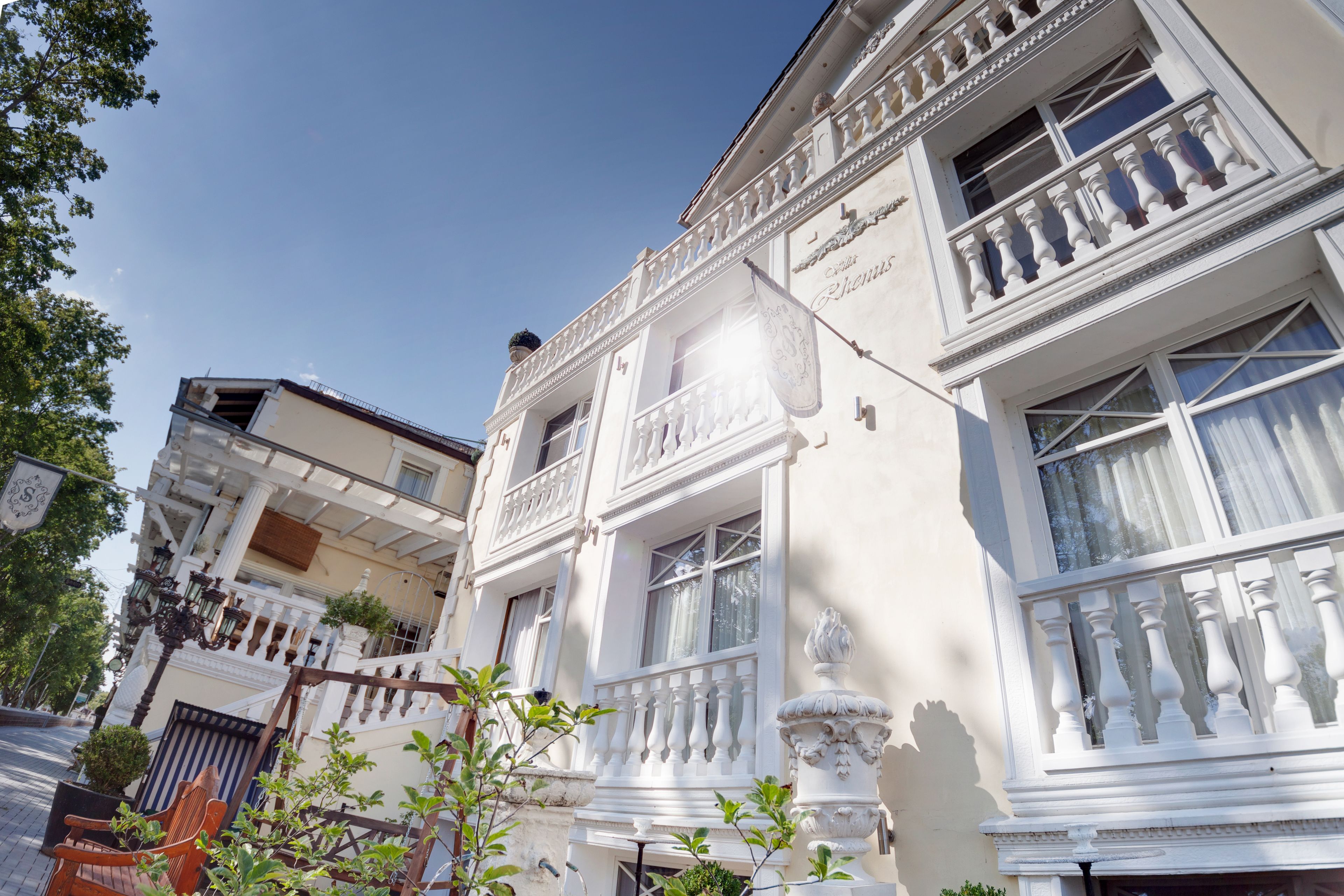 Fassade der Unterkunft