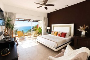 Egyptian cotton sheets, premium bedding, in-room safe - Casa Qi Mazunte (Santa María Tonameca)