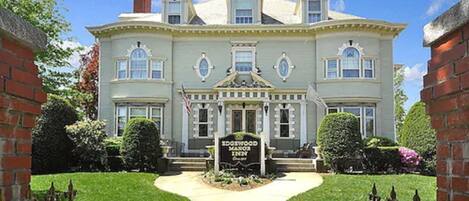 Fassade der Unterkunft