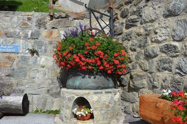 Enceinte de l’hébergement