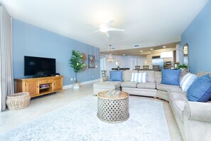 TV, DVD player