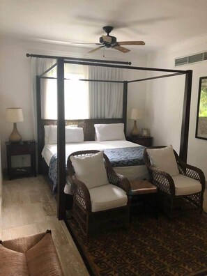Egyptian cotton sheets, premium bedding, iron/ironing board, free WiFi - Balcones del Atlantico (Las Terrenas)