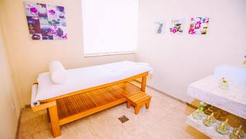 Body treatments, facials