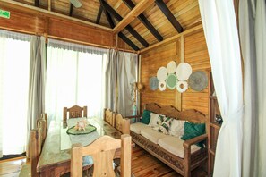 Comfort Room, Multiple Beds, Non Smoking, Pool View | Living area - Alicat Villas (Tulum)
