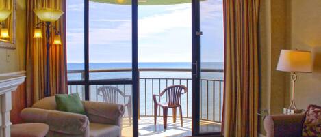 公寓式客房, 1 间卧室, 海洋景观 | 沙滩/海景