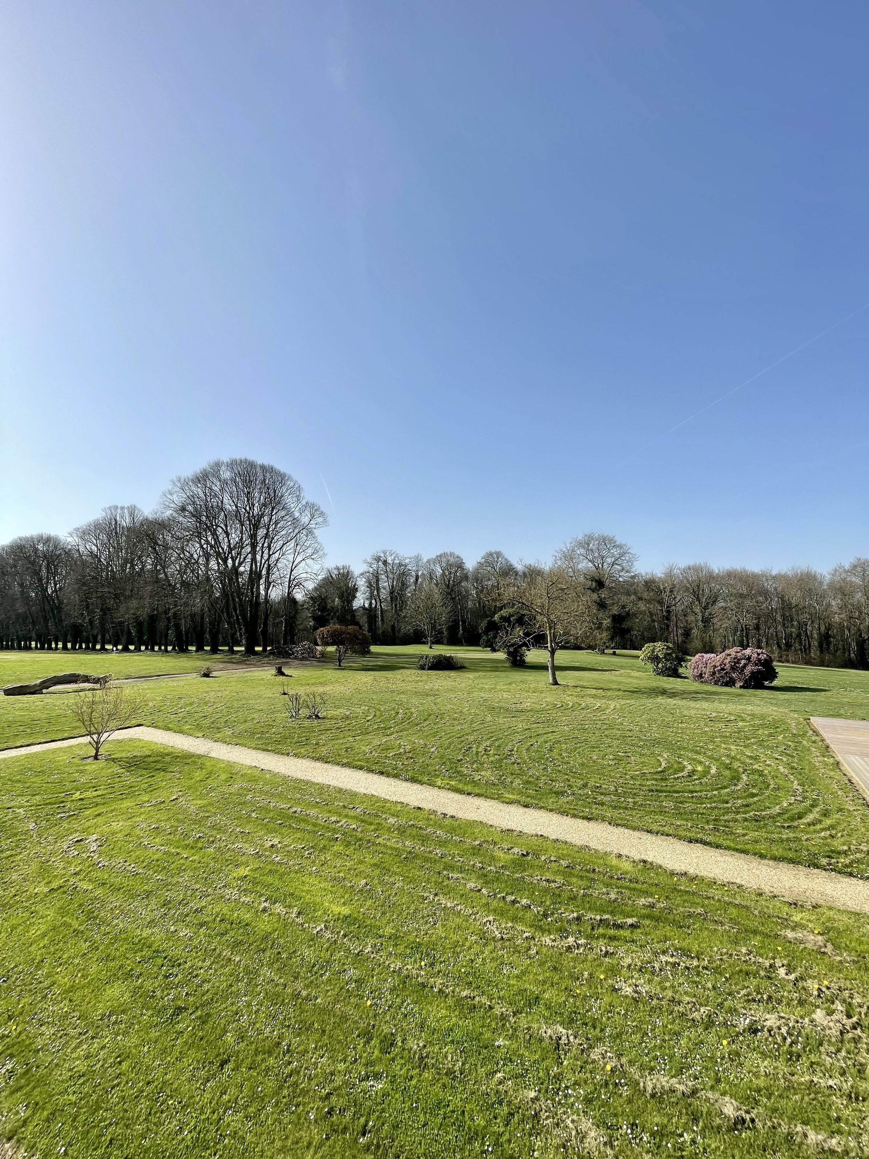 classic triple room, multiple beds, courtyard view | view from room