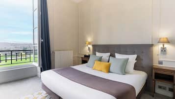 In-room safe, desk, blackout curtains, soundproofing