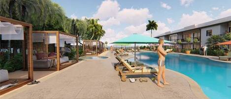 Apartment | Outdoor pool