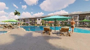 Apartment | Outdoor pool