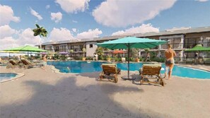 Apartment | Outdoor pool