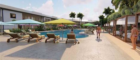 Apartment | Outdoor pool