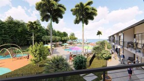 Apartment | Pemandangan balkoni