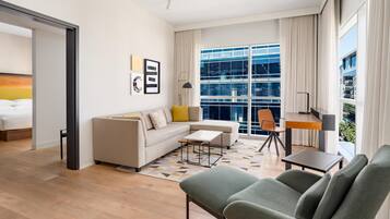 Suite, 1 chambre | Literie hypoallergénique, couette en duvet d'oie