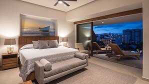 Luxury Condo, Multiple Beds, Non Smoking, Ocean View | 2 bedrooms, free WiFi, bed sheets - Oceana Two Bedroom PH - Adults Only (Puerto Vallarta)