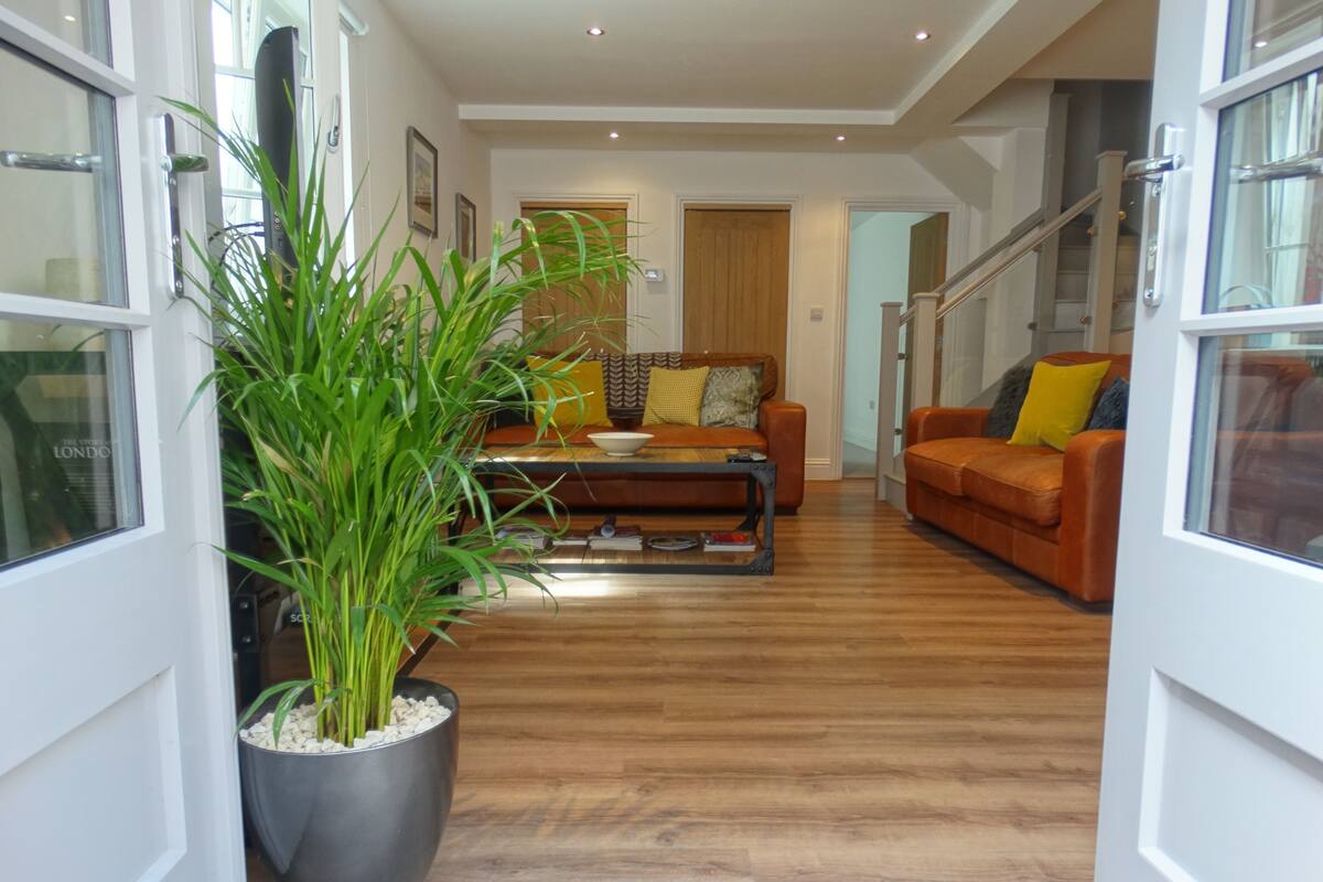 Superior Apartment, 1 King Bed, Non Smoking | Living room