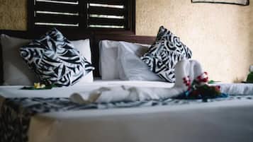 Premium bedding, individually decorated, individually furnished