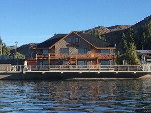 Façade de l’hébergement