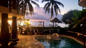 Outdoor pool - Beachfront Condo with Ocean Views, Washer/dryer, 2 pools (Playa del Carmen)