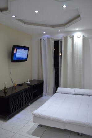 1 Schlafzimmer, Bügeleisen/Bügelbrett, kostenloses WLAN, Bettwäsche