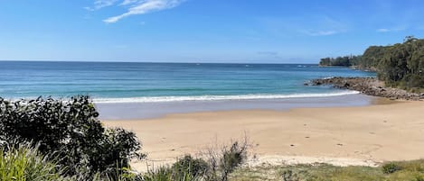 Beach nearby, beach towels