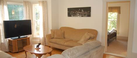 Televisión y reproductor de DVD