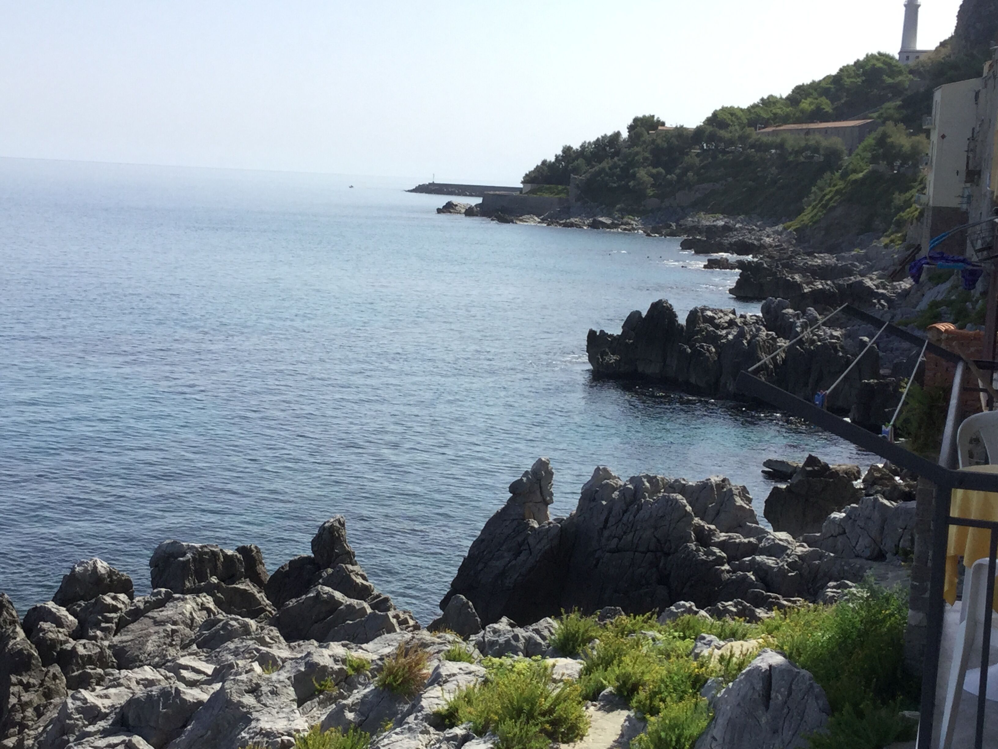 Blick von der Unterkunft