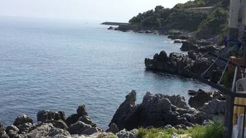 Blick von der Unterkunft