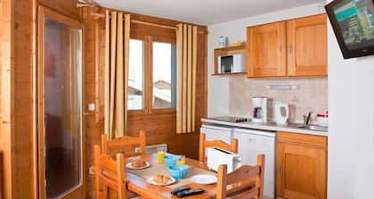 Bel appartement 2 pièces 4 personnes, près des pistes