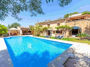 Pool - Es Porrassar,Holiday Villa in Cas Concos, Mallorca (Felanitx)