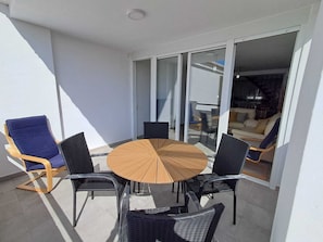 Outdoor dining - Frontline Playas del Golf, Almerimar (Almerimar)
