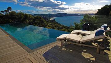 House, Multiple Beds, Ocean View (Claire's Luxury Hideaway) | Infinity pool | Outdoor pool, pool loungers