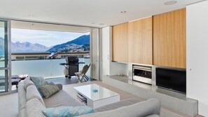 Apartment, Multiple Beds, City View (Central Escape) | Living area - Central Escape (Queenstown)