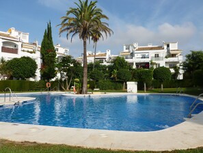 Pool - APARTMENT 15-5 A FLOOR VIEW SWIMMING POOL GARDEN SEA RIVIERA DEL SOL CALAHONDA MIJAS (Mijas)