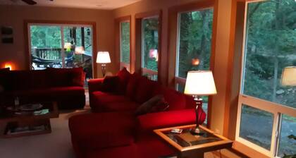 Relax and Rejuvenate in this Peaceful, Wooded Oasis.