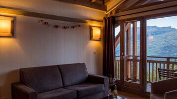 Smart TV, DVD player, books, video library