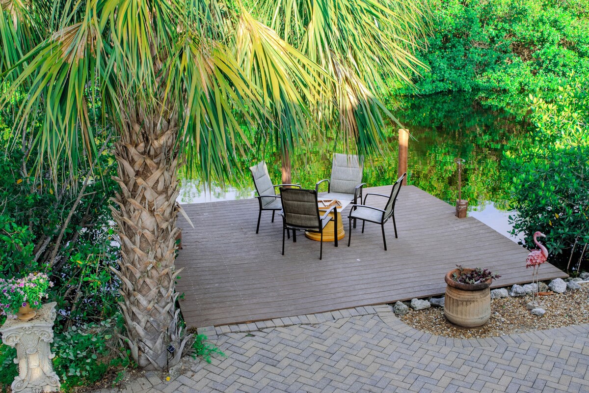 Photo 50 of 3BED 3BATH Tropical Paradise WATERFRONT POOL HOUSE On Canal 1 mile to the BEACH!